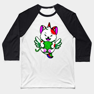 Funny Cat T-shirt Gift for Women Baseball T-Shirt